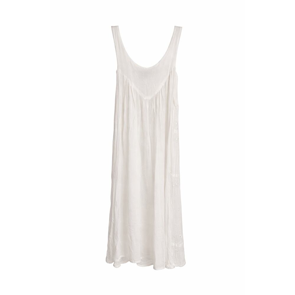 Eso Eso Mio Mio Boho Maxi Dress One Size 100% Rayon Made in India Sheer